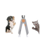Innovagoods Clipet Cortauñas Para Mascotas - Luz Led - Ergonomico - Incluye Lima - Facil De Limpiar - Pilas Incluidas -