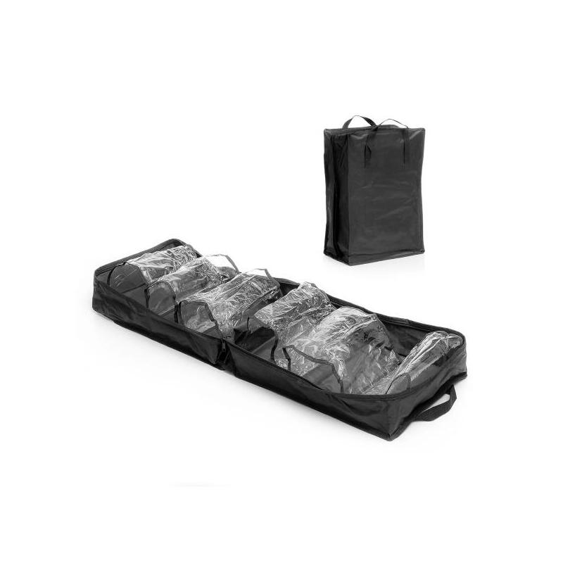 Innovagoods Doshen Bolso De Viaje Para Calzado - Capacidad Para 6 Pares - Asas De Transporte - Cremallera - 35x50x20cm