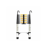 Innovagoods Ladescop32 Escalera Telescopica Hasta 3.2m - Bloqueo De Seguridad - Soporta Hasta 150kg - 2 Ganchos