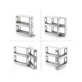 Innovagoods Rispick Organizador De Especias - Polipropileno - Antideslizante - Facil Limpieza - Deslizante - Pivotante