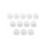 Innovagoods Romandle Pack De 12 Velas De Te Led - Luz Calida - Efecto Llama - Duracion Hasta 75min - Pack De 2 Set De