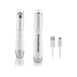 Masajeador Innovagoods Therey  De Ojos Antiedad 3 En 1 - Bateria 300mah - Fototerapia - Termoterapia - Vibracion -
