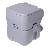 Inodoro Químico Portátil Camry Para Adultos, 20 L, Para Camping/Caravana, Color Gris - Cr1035