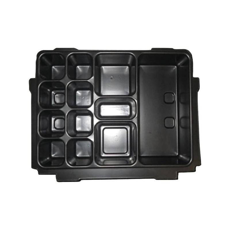 Inserto Universal Makita Para Piezas Pequeñas P-83674, Inserto (Negro, Para Maletas Makpac) P-83674, Inserto P-83674