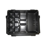 Inserto Universal Makita Para Piezas Pequeñas P-83674, Inserto (Negro, Para Maletas Makpac) P-83674, Inserto P-83674