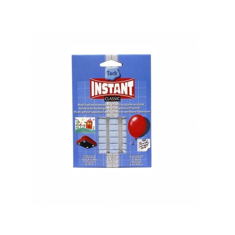 Instant Tack Classic Pack De Masilla Adhesiva 50gr - Para Pegar Sobre La Mayoria De Superficies - Azul