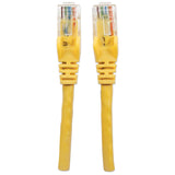Cable De Red Rj45 U Utp Cat6 2.00m Protector De Pestaña Amarillo