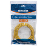 Cable De Red Rj45 U Utp Cat6 2.00m Protector De Pestaña Amarillo