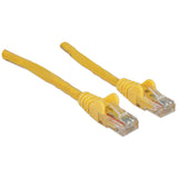 Cable De Red Rj45 U Utp Cat6 2.00m Protector De Pestaña Amarillo