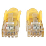 Cable De Red Rj45 U Utp Cat6 2.00m Protector De Pestaña Amarillo