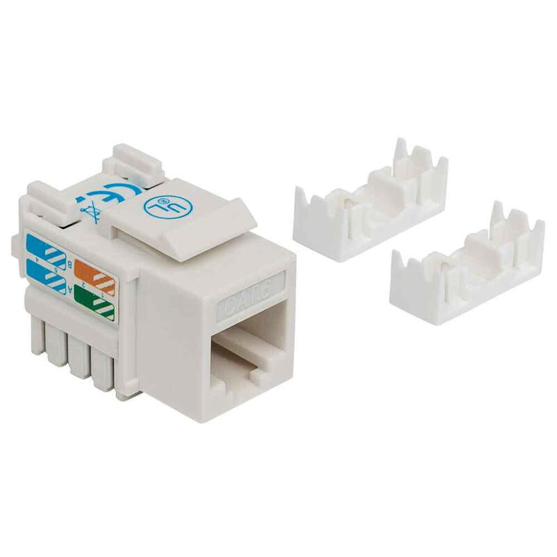 Intellinet Keystone Jack Cat6 Punch-Down Utp Blanco