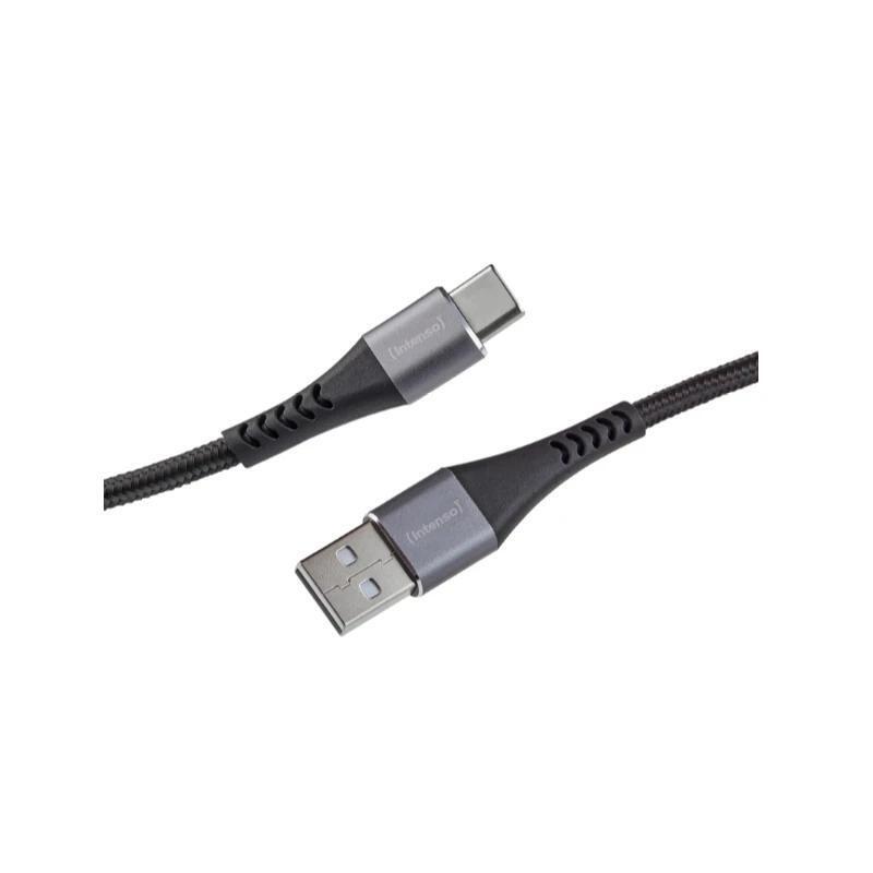 Intenso  Cable Usb-A C 1.0m 60w Negro