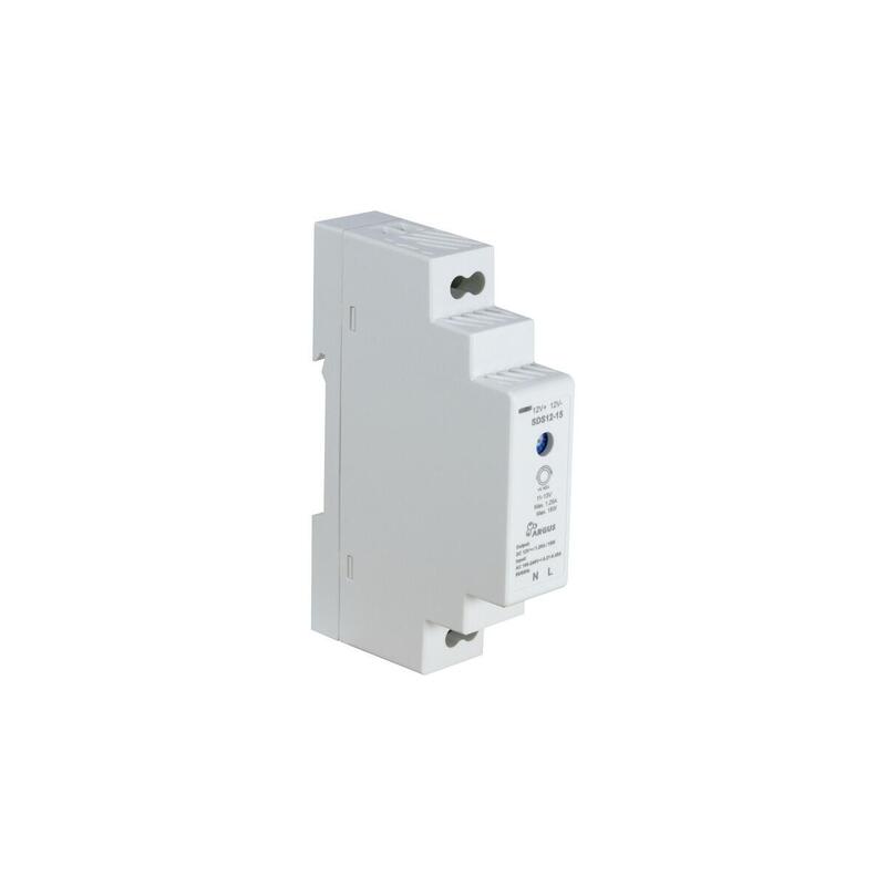 Inter-Tech Argus Fuente De Alimentación Para Carril Din Sds12-15 Blanco, 12 Voltios, 15 Vatios 88882217