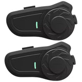 Intercomunicador  Hysnox X2 (Pack De 2) Bluetooth 5.0  Para Moto Negro