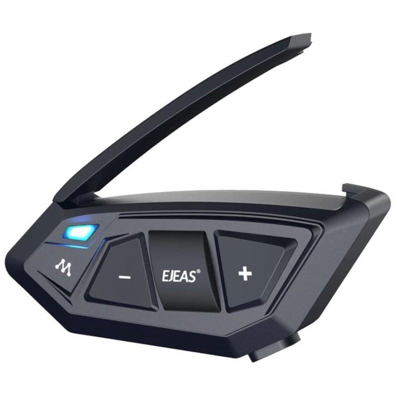 Intercomunicador Para Moto Ejeas Ms20 Bluetooth Negro
