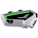 Intercomunicador Para Moto Freedconn Fx Inalámbrico Bluetooth Plata