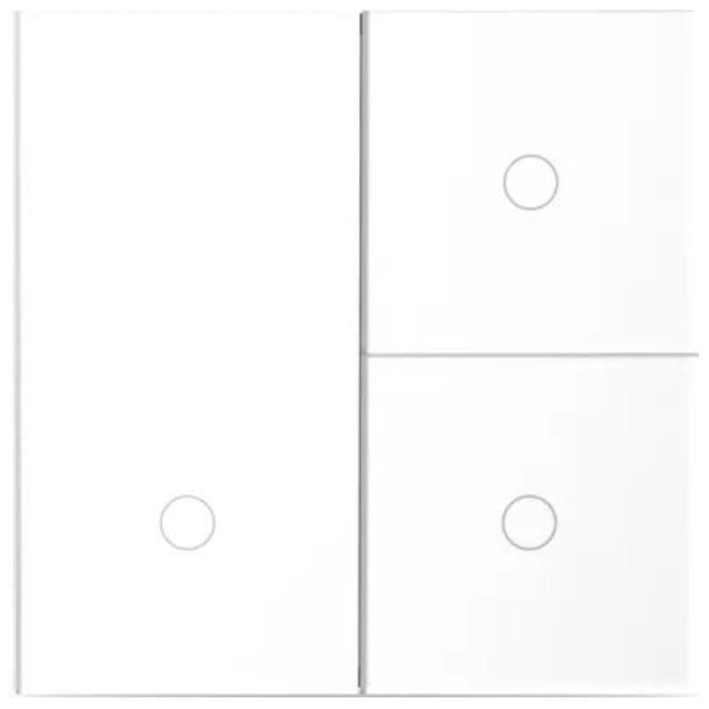 Interruptor Inteligente  Zemismart K6 Zigbee Triple Blanco