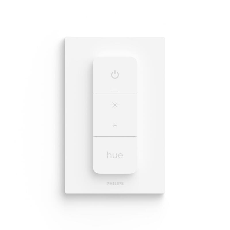 Interruptor Regulador De Pared Philips Hue Dimmer Switch Precisa Philips Hue Bridge
