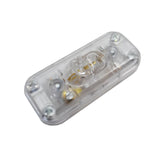 Interruptor Unipolar  2a Montado Transparente
