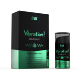 Intt - Potente Estimulante Íntimo Gel Vibrador Liquido Cannabis 15ml