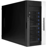 Inwin Gehäuse Mini Server Tower 8-Bay Iw-Ms08-A/Ocu Mit Oculink Backplane