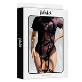 Ivette Arnés Cuerpo Entero Cuero Vegano Talla Única