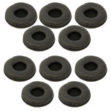 Jabra 14101-37 Almohadilla Para Auriculares Negro Polipiel 10 Pieza(S)