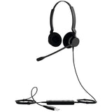 Jabra Biz 2300 Usb Uc Duoauricularen Orejacableadousb