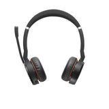 Jabra Evolve 75+ Uc Stereoauricularen Orejabluetoothinalmbricocancelacin De Sonido Activousb