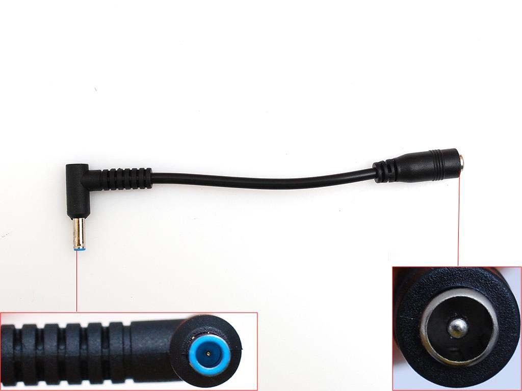 Cable Adaptador Jack De 5.5X2.1Mm (Hembra) A 4.5X3.0Mm (Macho) Para Hp Ultrabook