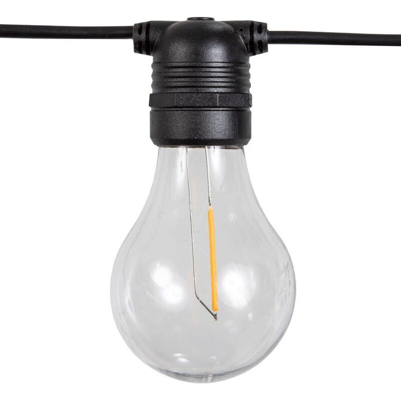 Jardín Allegra Guirnalda Cable Negro