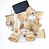 Jardín Aurora Guirnalda Solar Yute