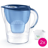 Jarra Con Filtro  3.5l Marella Xl + 2 Wklady Filtrujace Maxtra Pro Pure Performance, Azul