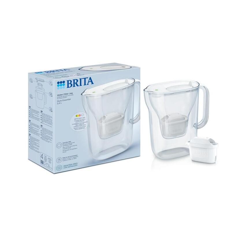 Jarra Con Filtro De Polipropileno Brita Style Essential+1 Maxtra Pro (Blanca)