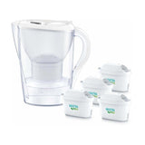 Jarra Filtrante Brita Marella + 4 Cartuchos Maxtra Pro Pp (2,4l Blanco)