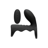 Jaula Para El Pene Con Vibración Y Control Remoto Negro