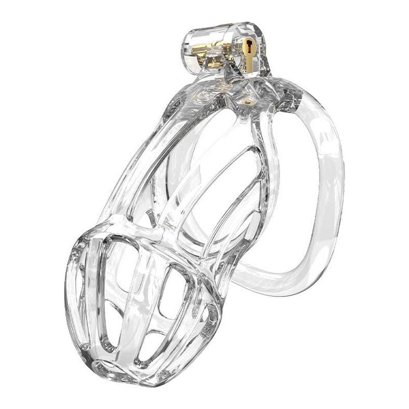 Jaula Para El Pene Pc08 Transparente Talla (Interno):S
