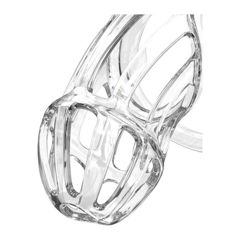 Jaula Para El Pene Pc08 Transparente Talla (Interno):S