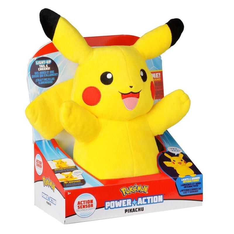 Jazwares Pokemon Power Action Pikachu 25cm