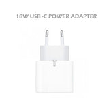 Jc Cargador Blanco Pared Usb-C 18w Carga Rápida