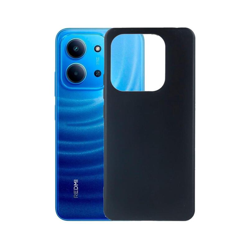Jc Funda Trasera De Silicona Negra Xiaomi Redmi 15c