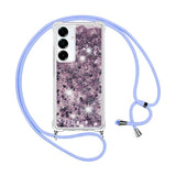 Jc Funda Trasera De Silicona Purpurina Con Cuerda Samsung Galaxy A16