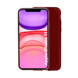 Jc Funda Trasera Silicona En Rojo Apple Iphone 11