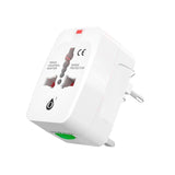 Jc Nr9376 Adaptador De Enchufe Para Viaje Universal Us Eu Uk Aus 4 En 1