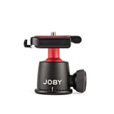 Joby Ballhead 3k Cabeza De Tripode Negro, Rojo Acrilonitrilo Butadieno Estireno (Abs), Aluminio, Acero Inoxidable, Acero, Elastómero Termoplástico (Tpe) 1/4" Pelota
