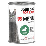 John Dog 99 Menu Dorosly Królik Karma Mokra Dla Kota 400g