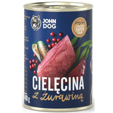 John Dog Berry Ternera Adulta Con Arándanos 800g