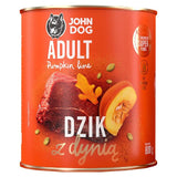 John Dog Calabaza Adulto Jabalí Con Calabaza 800g
