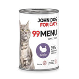 John Dog For Cats 99 Menu Indyk Karma 400g
