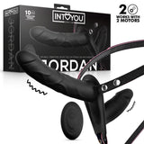 Jordan Arnés Dildo Doble Con Vibración Y Control Remoto